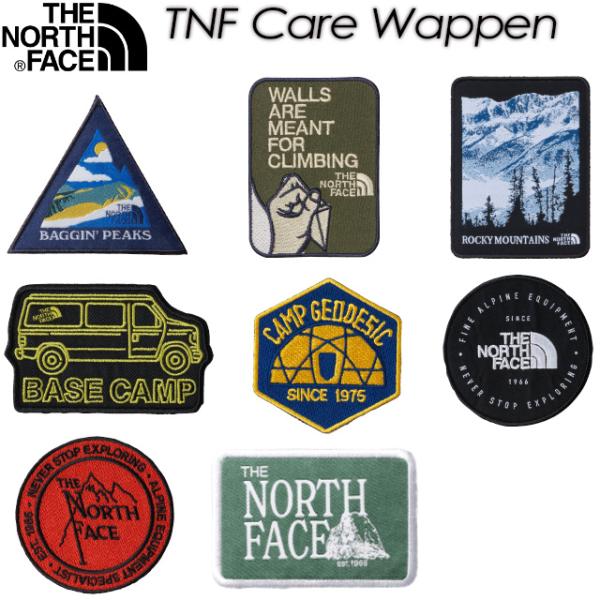 【THE NORTH FACE】 ザ・ノース・フェイス 【TNF Care Wappen】 TNF ケアワッペン NN32334