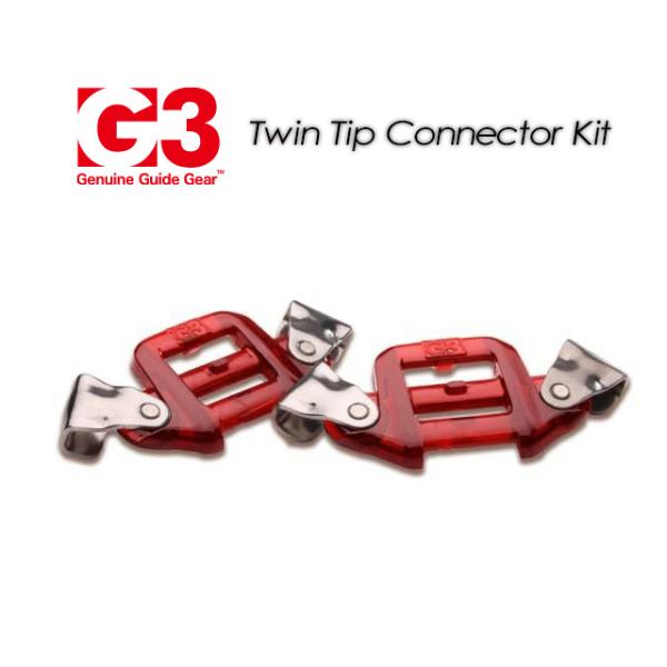 これまでツインチップのスキー板にシールをしっかりと固定することは難しい問題でしたが、アルピニストスキンのテールストラップにコネクターキットを付け替えることにより、完全に固定することができる画期的なパーツです。