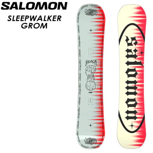 【SALOMON】 サロモン 【SLEEPWALKER GROM】 スリープ ウォーカー グロム 23-24 キッズ 子供用 SNOWBOARD スノーボード