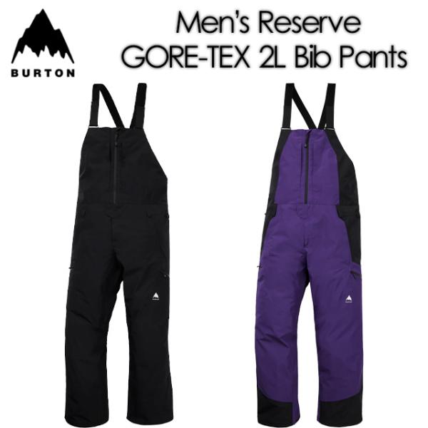 BUTRON ビブパンツ バートン 未使用 ブラック GORE-TEX BURTON】 バートン 【Men's Reserve GORE-TEX 2L Bib】 メンズ