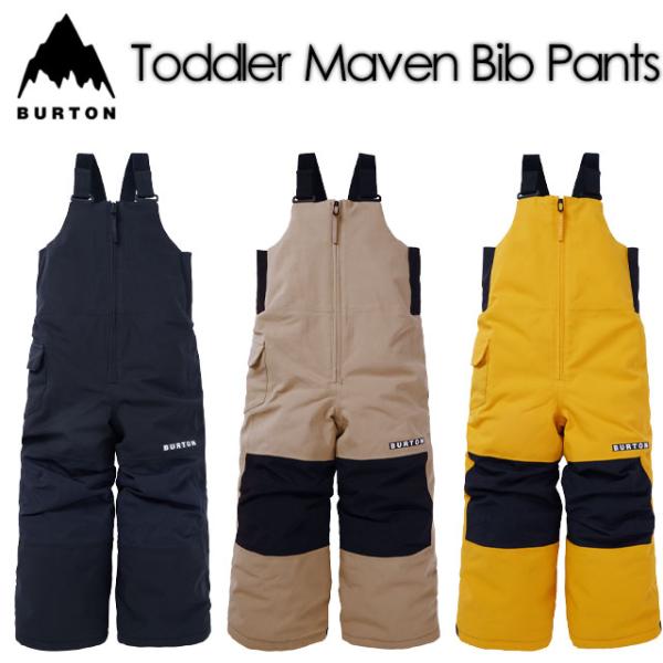 美品】BURTON バートン キッズ スノーボード メイヴン ビブパンツ 5T