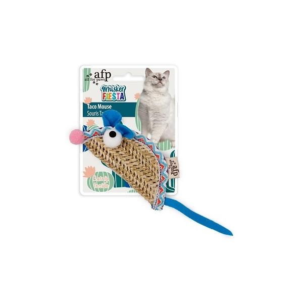 afp Whisker FIESTA  タコマウス 猫用 おもちゃ TOY またたび ネズミ ねずみ 【クリックポスト対応】