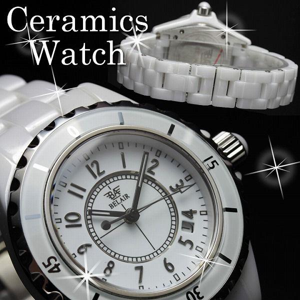 腕時計 レディース腕時計 デイト 日付カレンダー付き セラミックベルト サファイアガラス クォーツ 女性用 Bel Air Collection ベルエアー Bcg55s Wtc Bcg55s 腕時計 雑貨のspring State 通販 Yahoo ショッピング