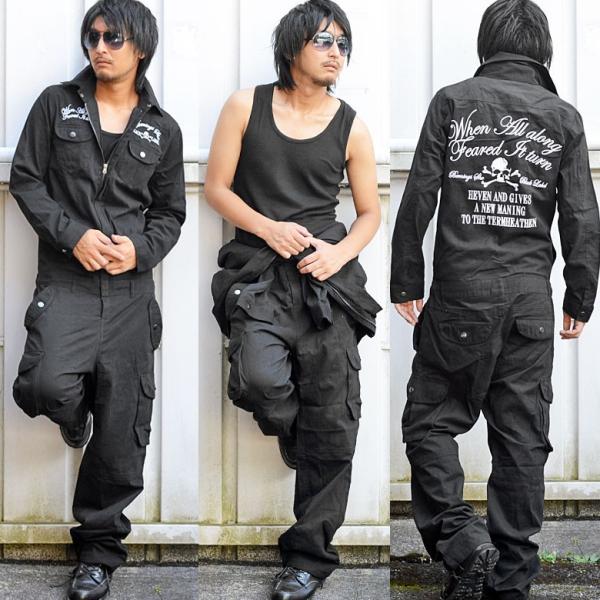 スカル刺繍ツナギ つなぎ ツナギ メンズ 長袖 オールインワン 作業着 メンズ 大きい サイズ 秋物 春物 秋冬物 秋服 秋冬物 メンズファッション Buyee Buyee 日本の通販商品 オークションの入札サポート 購入サポートサービス