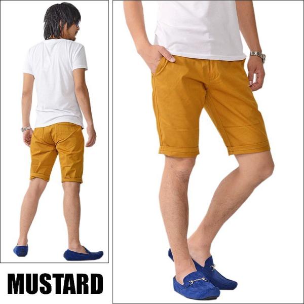 メール便送料無料 ショートパンツ メンズ ツイルカラーハーフパンツ シンプル 無地 短パン ショーツ ワイン マスタード カーキ インクブルー Buyee Buyee 日本の通販商品 オークションの代理入札 代理購入
