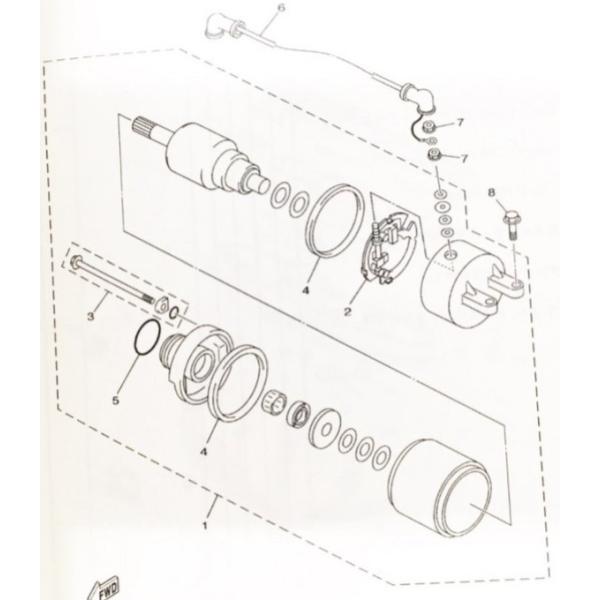 ヤマハ発動機 マジェスティ250マジェスティC(SG03J) セル