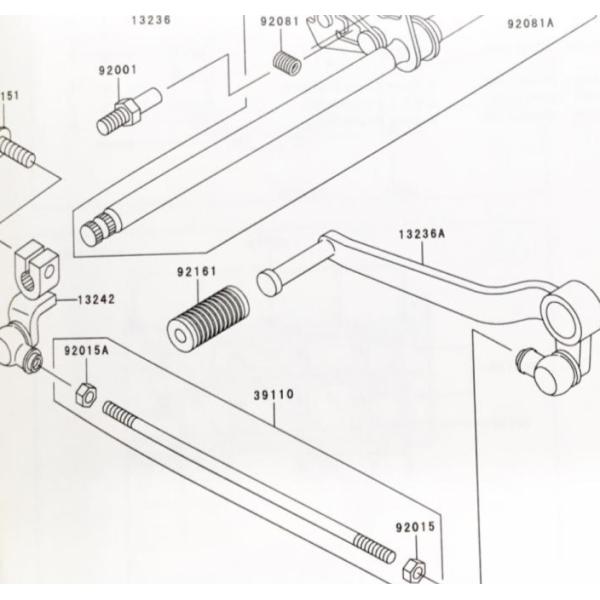 カワサキ バリオス2(ZR250B) 車体番号ZR250B-021000まで カワサキ バリオス2(ZR250B) 車体番号ZR250B-021000まで