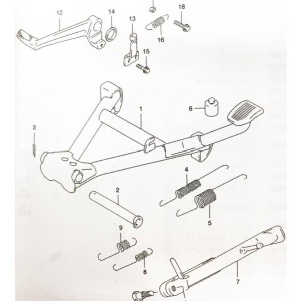 スズキ インパルス400(GK79A) ☆1996年モデル〜 センター