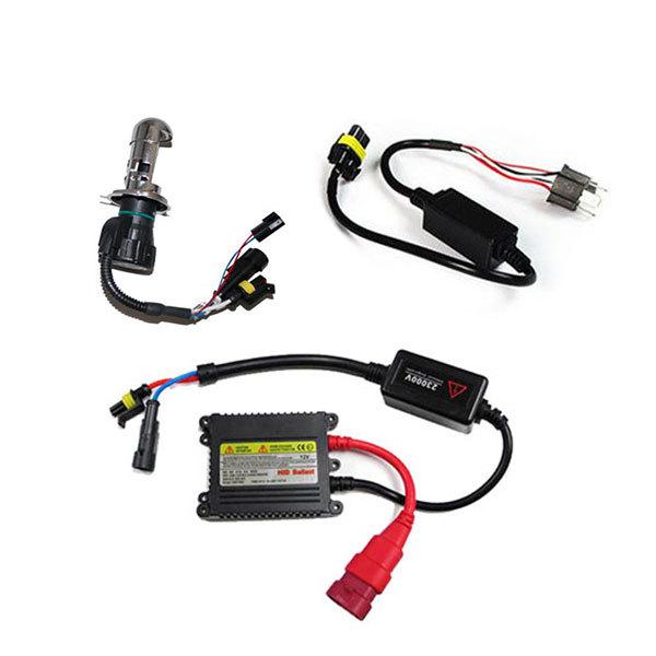 超薄型バラスト HIDキット バイク用 H4 Hi・Lo スライド式 12v35w