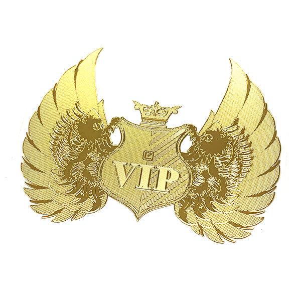 エンブレム 車 ステッカー Vip パーツ カー用品 3d アクセサリー ロゴ マーク バックドア 外装 Bタイプ 色ゴールド 送料無料 Vip B Sticker Gold Shopスマイル 通販 Yahoo ショッピング