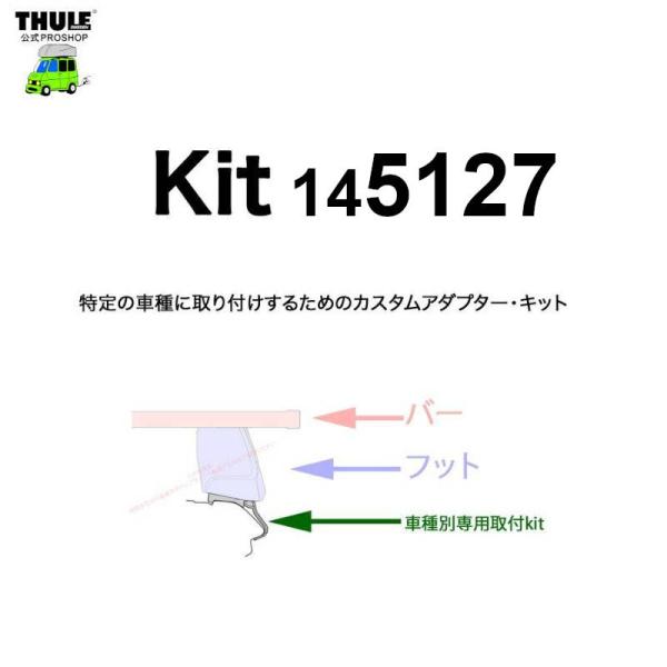 THULE 車種別取付 kit5127 ( kit145127) | 鈴鹿から出荷 THULE認定プロショップの有限会社谷川屋