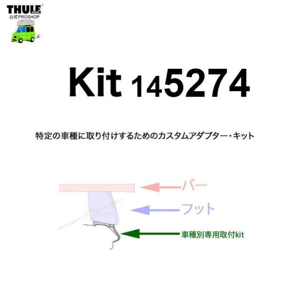 THULE 車種別取付 kit5274 ( kit145274 ) | 鈴鹿から出荷 THULE認定プロショップの有限会社谷川屋