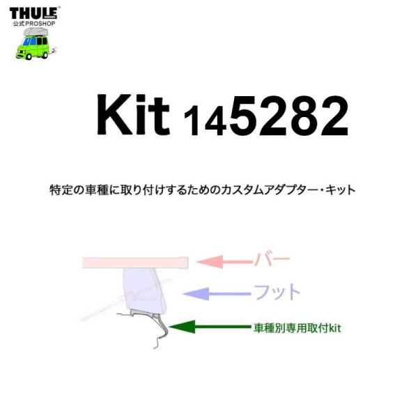 THULE 車種別取付 kit5282 ( kit145282 ) | 鈴鹿から出荷 THULE認定プロショップの有限会社谷川屋