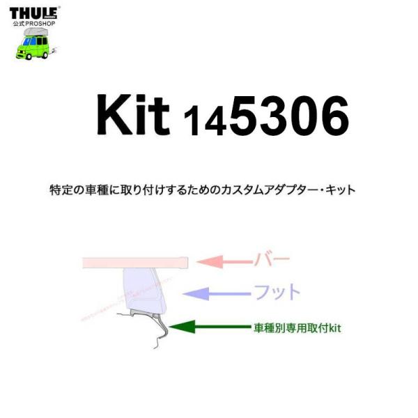 THULE 車種別取付 kit5306 ( kit145306 ) | 鈴鹿から出荷 THULE認定プロショップの有限会社谷川屋