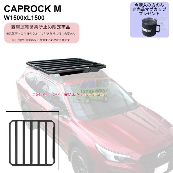 8/1店在庫アリ 西濃営業所止限定商品/離島沖縄NG THULE CapRock M | th611002 スーリー キャップロック | ルーフプラットフォーム マグぷれ対象品