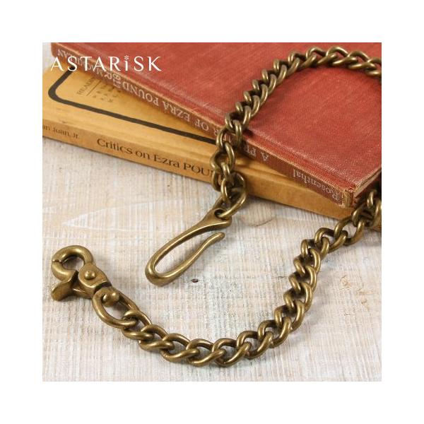 ウォレットチェーン　真鍮　ベルトフック　custom ウォレットチェーン 日本製 フック タイプ 真鍮 メンズ レディース