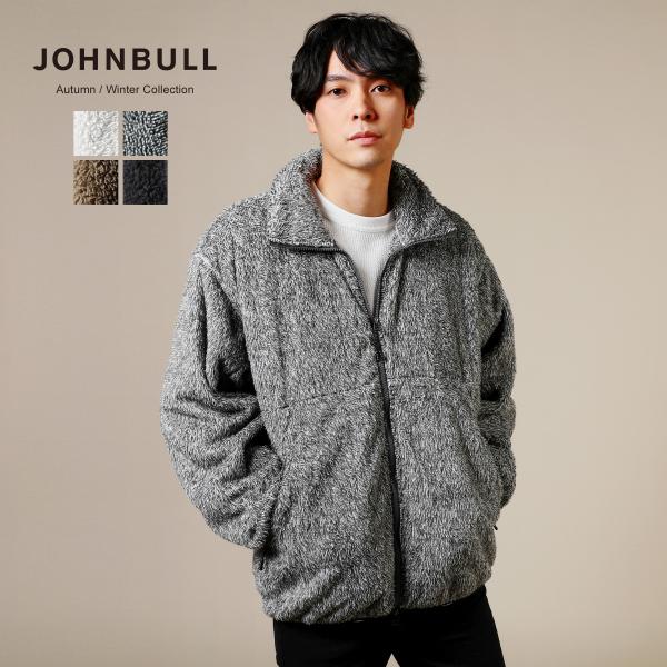 ジャケット メンズ ブランド 冬 両面 ボア フリース ジップ ミリタリー