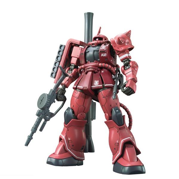 BANDAI MS-06S シャア専用 ザクII 赤い彗星Ver. （1/144スケール HG 