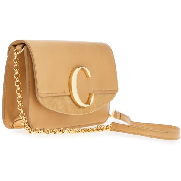 クロエ ミニショルダーバッグ Chloe クロエ シー CHLOE C レディース ブリーチドブラウン CHC19SS192A37218 MINI SHOLDER Bleached Brown レザー 革 クロエ ミニショルダーバッグ Chloe クロエ シー CHLOE C レディース ブリーチドブラウン CHC19SS192A37218 MINI SHOLDER Bleached Brown レザー 革