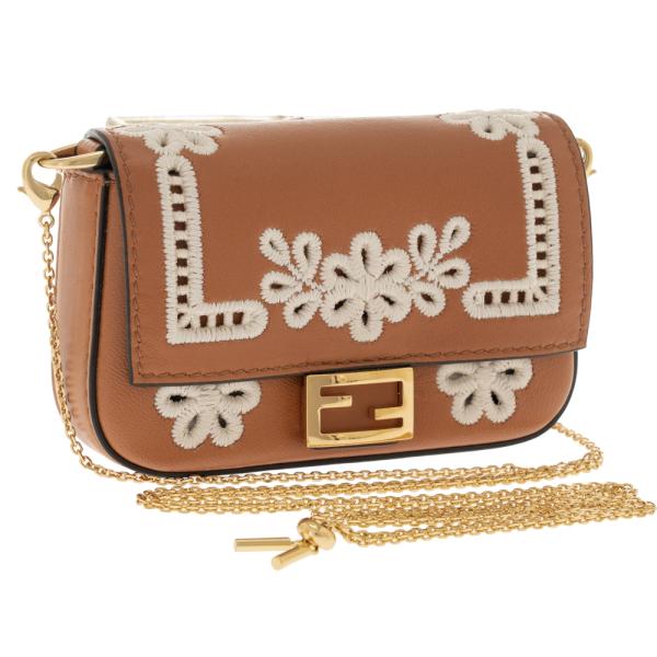 フェンディ FENDI ポシェット ナノバゲット バッグチャーム