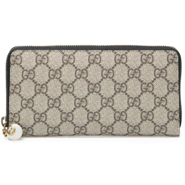 グッチ 財布 Gucci ファスナー長財布 Khnkt 9769 ベージュ ブラック パールチャーム Gucci khnkt9769 Zokzok 通販 Yahoo ショッピング