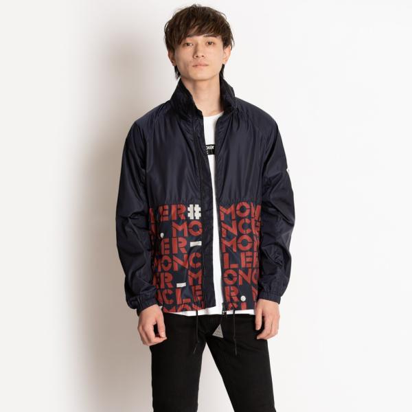 モンクレール ジーニアス パーカー ナイロン 2 MONCLER GENIUS 1952 ジップアップ ジャンパー ロゴ メンズ ネイビー サイズ1  4107385 OCTAGON オクタゴン