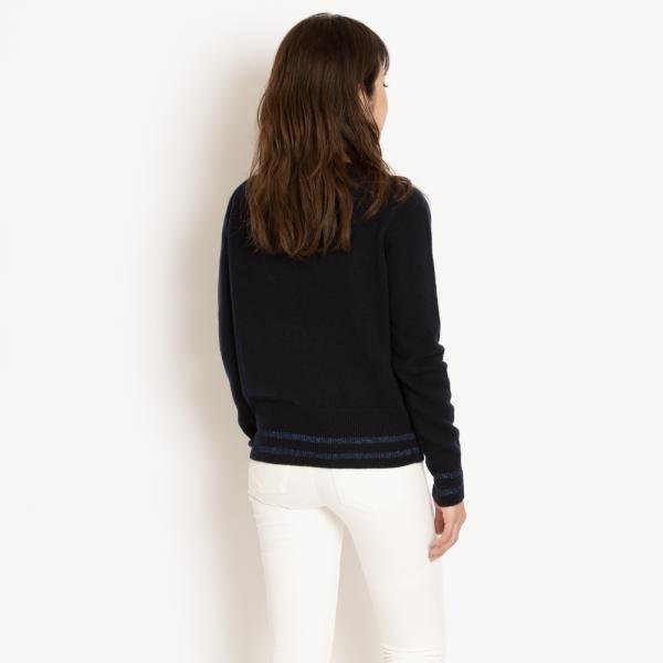 モンクレール MONCLER トップス セーター レディース ネイビー S/M