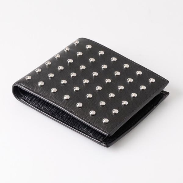 サンローランパリ 財布 Saint Laurent Paris 二つ折り財布 Bty22 1043 メンズ ブラック スタッズ Buyee Buyee 提供一站式最全面最專業現地yahoo Japan拍賣代bid代拍代購服務 Bot Online