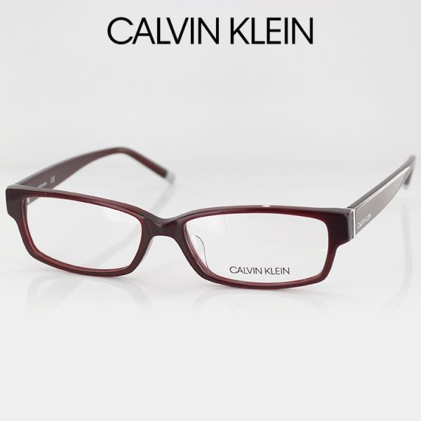 カルバンクライン メガネフレーム CK-6004A 607 54サイズ スクエア レッド ユニセックス 男女兼用 Calvin Klein