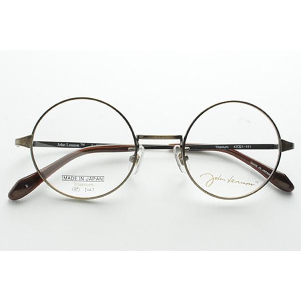 セール特価返品ok ジョンレノン Jl1035 メガネ 度付き ラウンド 大きめ レトロ 丸型 伊達眼鏡 ラウンド 丸めがね John Lennon メンズ 日本製 レディース おしゃれ 新品