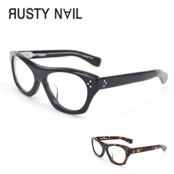 メガネフレーム ラスティネイル RUSTYNAIL フォックス型 フルリム