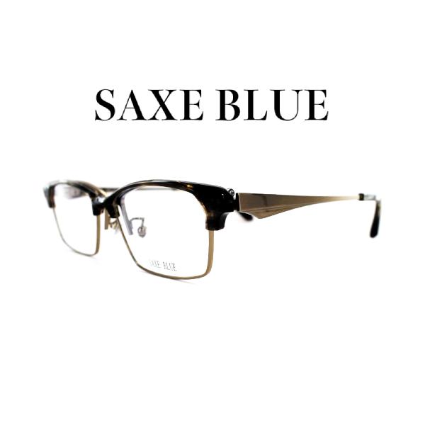 SAXE BLUE ザックスブルー SB-7151 56サイズ スクエア フレーム