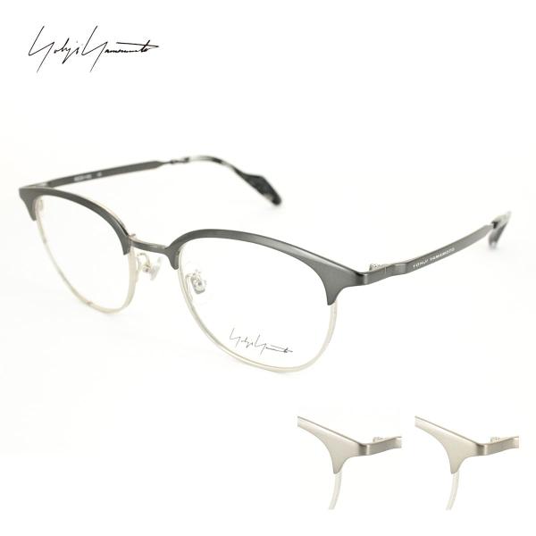 ヴィンテージ　眼鏡　日本　富士作　六番 メガネフレーム YohjiYamamoto 19-0106 52サイズ ヨウジヤマモト