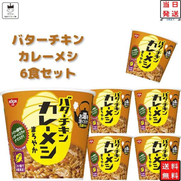 日清カレーメシ 日清 カレーメシ シリーズ バターチキン 6食 箱買い