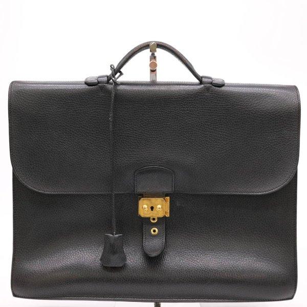 HERMES エルメス サックアデペッシュ 38 書類ケース ブリーフケース