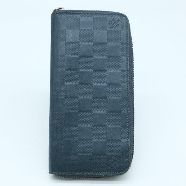 ルイヴィトン ジッピーウォレット・ヴェルティカル ダミエアンフィニ