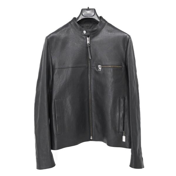 美品】COACH コーチ レザー ジャケット ライダース アウター ブラック