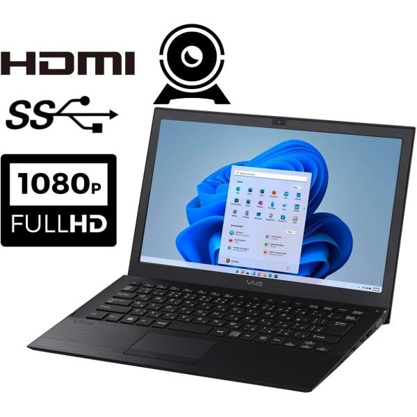 SONY　VJPB11C11N　Windows11　ノートパソコン　HDMI/無線WIFI/カメラ内...