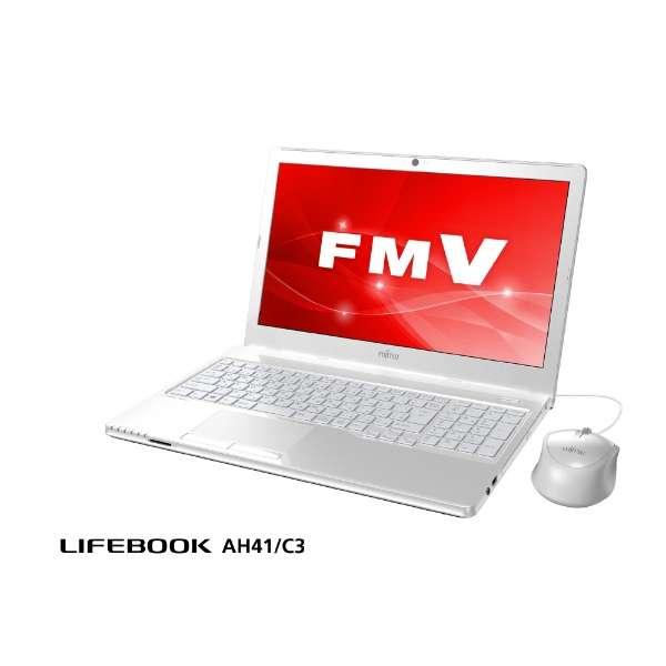 ❤綺麗 富士通 LIFEBOOK AH41/C3 Office付 ノートパソコン LIFEBOOK AH 2018年モデル FMV AH41/C3 15.6インチノート
