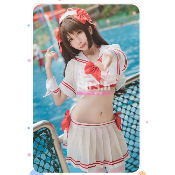 The Idolm Ster アイドルマスター シンデレラガールズ 島村卯月 水着 コスプレ衣装 コスチューム コスプレ服 アニメ コスチューム Buyee Buyee Japanischer Proxy Service Kaufen Sie Aus Japan