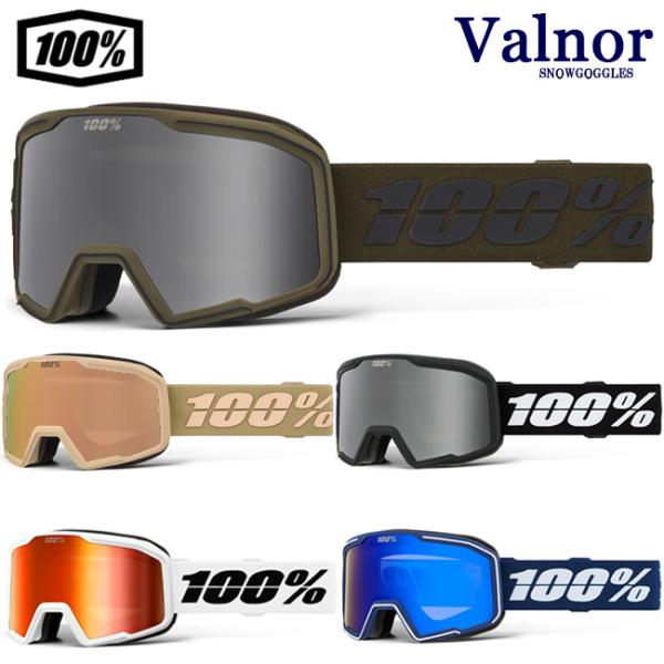 スノーゴーグル 100% ワンハンドレッド VALNOR スノー スキー