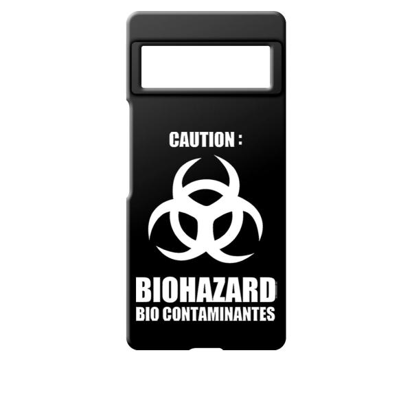 Google Pixel 6 Pro �s�N�Z��6�v�� �u���b�N �n�[�h�P�[�X �o�C�I�n�U�[�h BIOHAZARD ���S