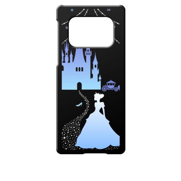 AQUOS R6 �A�N�I�X �u���b�N �n�[�h�P�[�X �V���f����(�u���[) �L���L�� �v�����Z�X