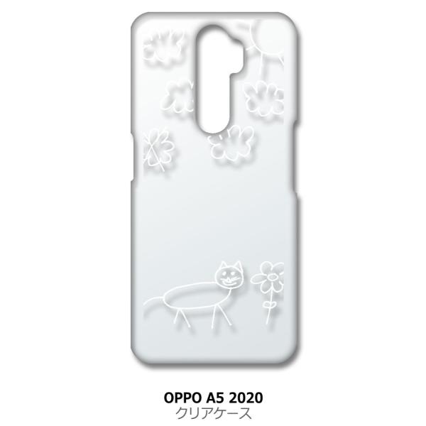OPPO A5 2020 a52020 �N���A �n�[�h�P�[�X �L �l�R ������ �� �i�z���C�g�j �J�o�[ �W���P�b�g �X�}�[�g�t�H�� �X�}�z�P�[�X
