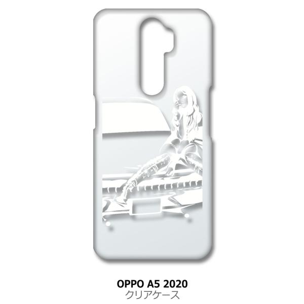 OPPO A5 2020 a52020 �N���A �n�[�h�P�[�X �V���G�b�g �K�[�� �Z�N�V�[ �� �i�z���C�g�j �J�o�[ �W���P�b�g �X�}�[�g�t�H�� �X�}�z�P�[�X