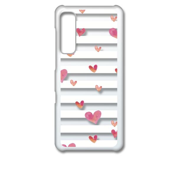 Android One S8 �N���A �n�[�h�P�[�X �n�[�g���{�[�_�[(�z���C�g) �X�}�z �P�[�X �X�}�[�g�t�H�� �J�o�[ �J