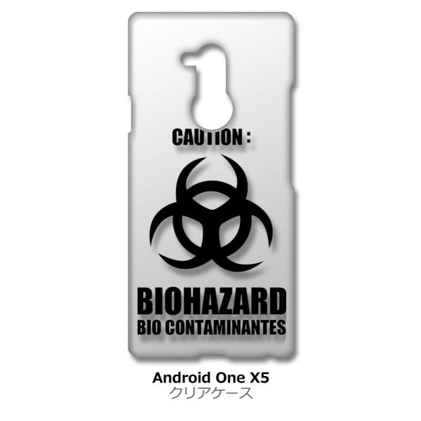Android One X5 �N���A �n�[�h�P�[�X �o�C�I�n�U�[�h BIOHAZARD ���S �X�}�z �P�[�X �X�}�[�g�t�H�� �J�o�[ �J�X