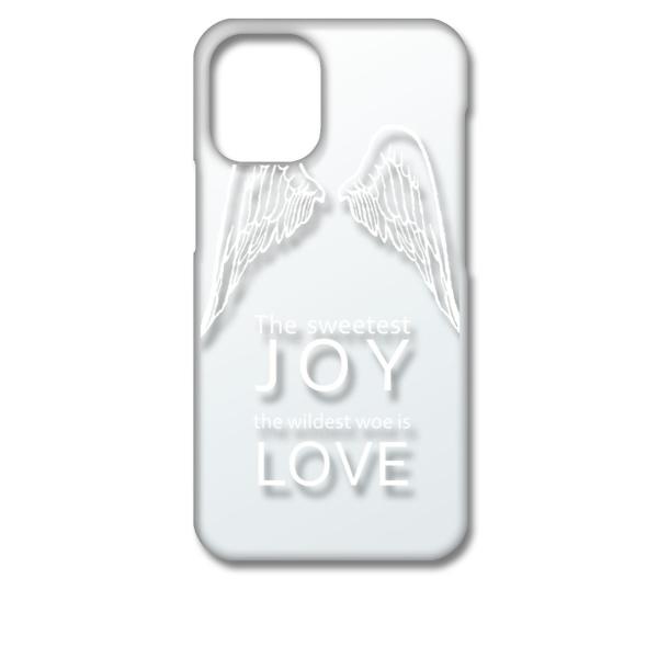 iPhone12 �P�[�X iPhone12 Pro Apple �A�C�t�H�� �N���A �n�[�h�P�[�X JOY LOVE �H ���S �i�z���C�g�j �J�o�[ �W���P�b�g �X�}�[�g�t�H�� �X�}