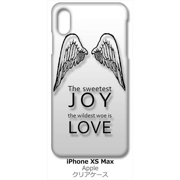iPhone XS Max Apple docomo au softbank �N���A �n�[�h�P�[�X JOY LOVE �H ���S �X�}�z �P�[�X �X�}�[�g�t�H�� �J�o�[ �J�X�^�� �W���P�b