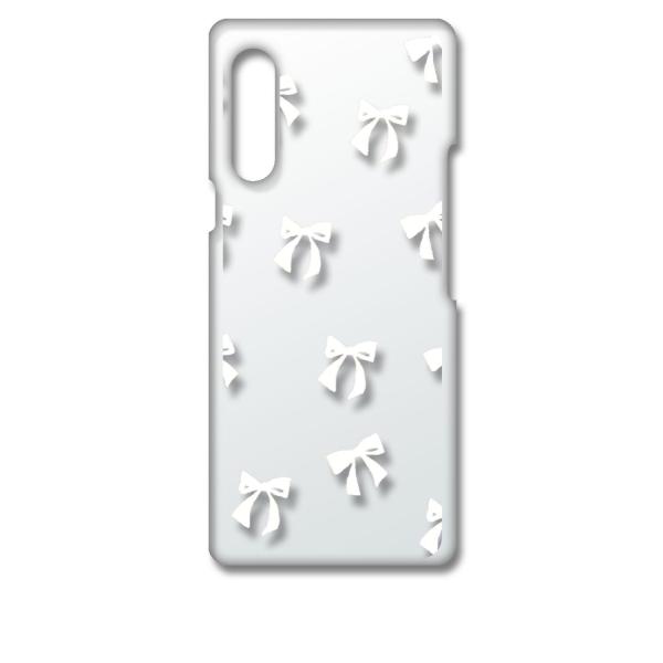 VELVET ベルベット 新品　LG white スマートフォンカバー LG VELVET L-52aケース 流れ エルジー